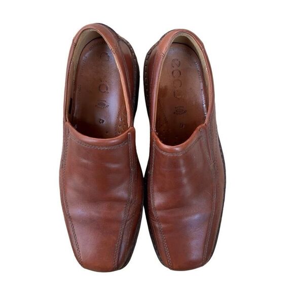 ECCO Jersey Loafer Mens Size 9 EU 42 Slip On Casual Light Brown Tan Dress Shoes main image 5